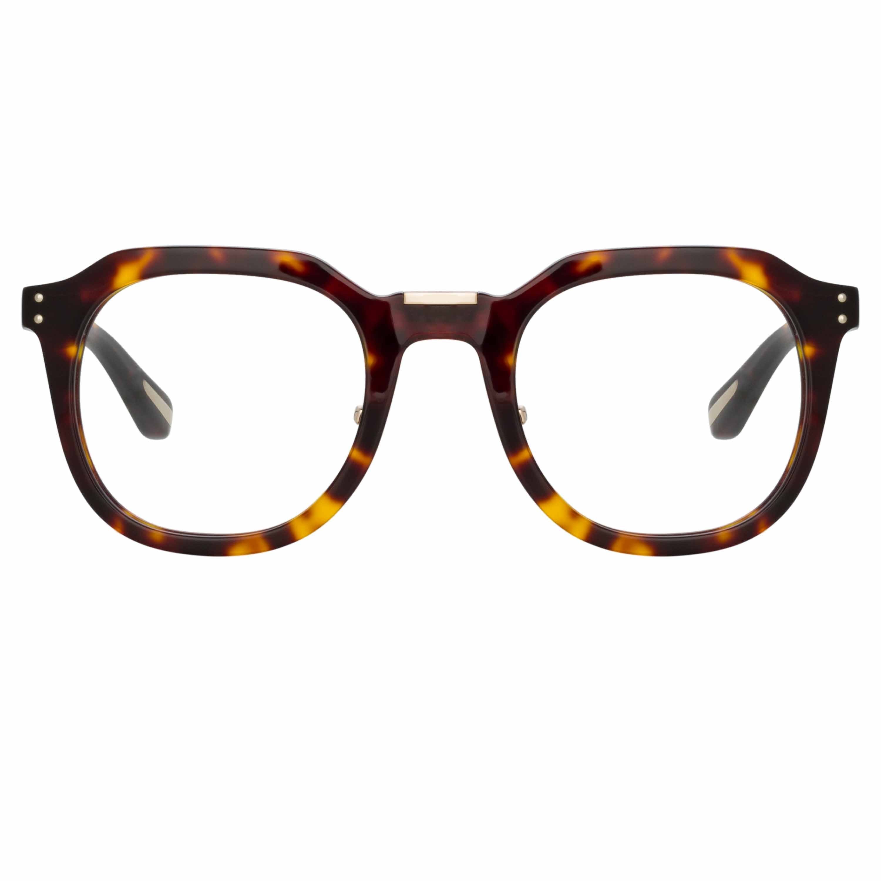 Color_LFL1103C6OPT - Fletcher Optical Angular Frame in Tortoiseshell