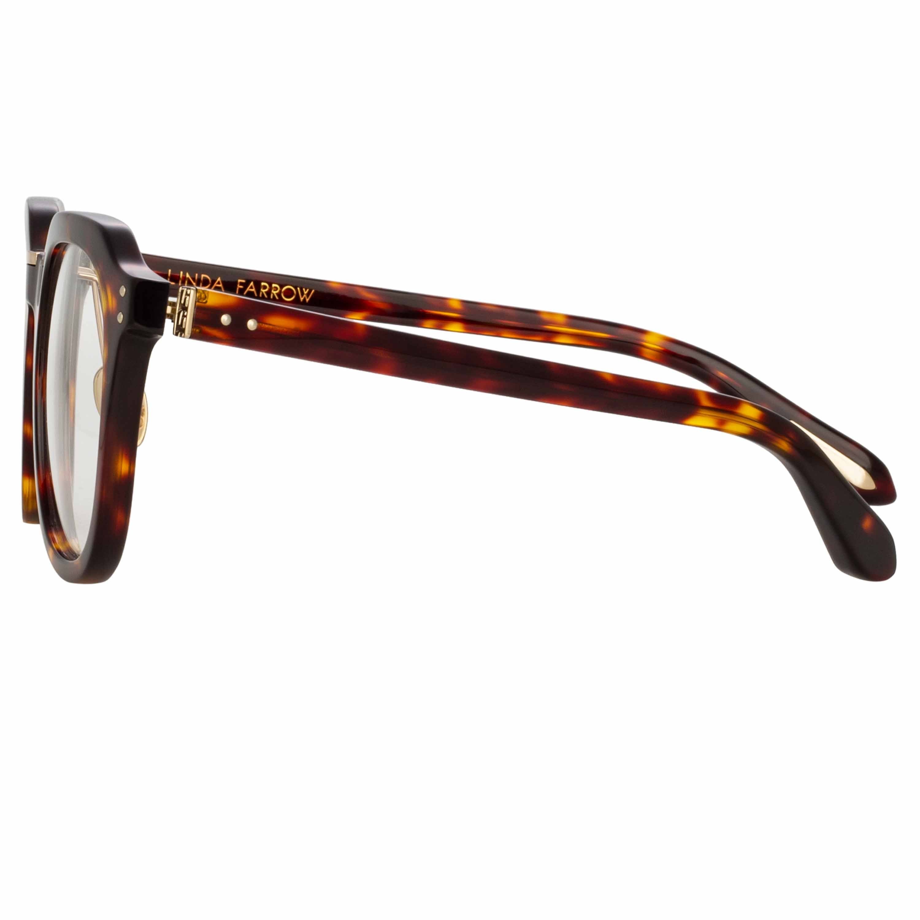 Color_LFL1103C6OPT - Fletcher Optical Angular Frame in Tortoiseshell