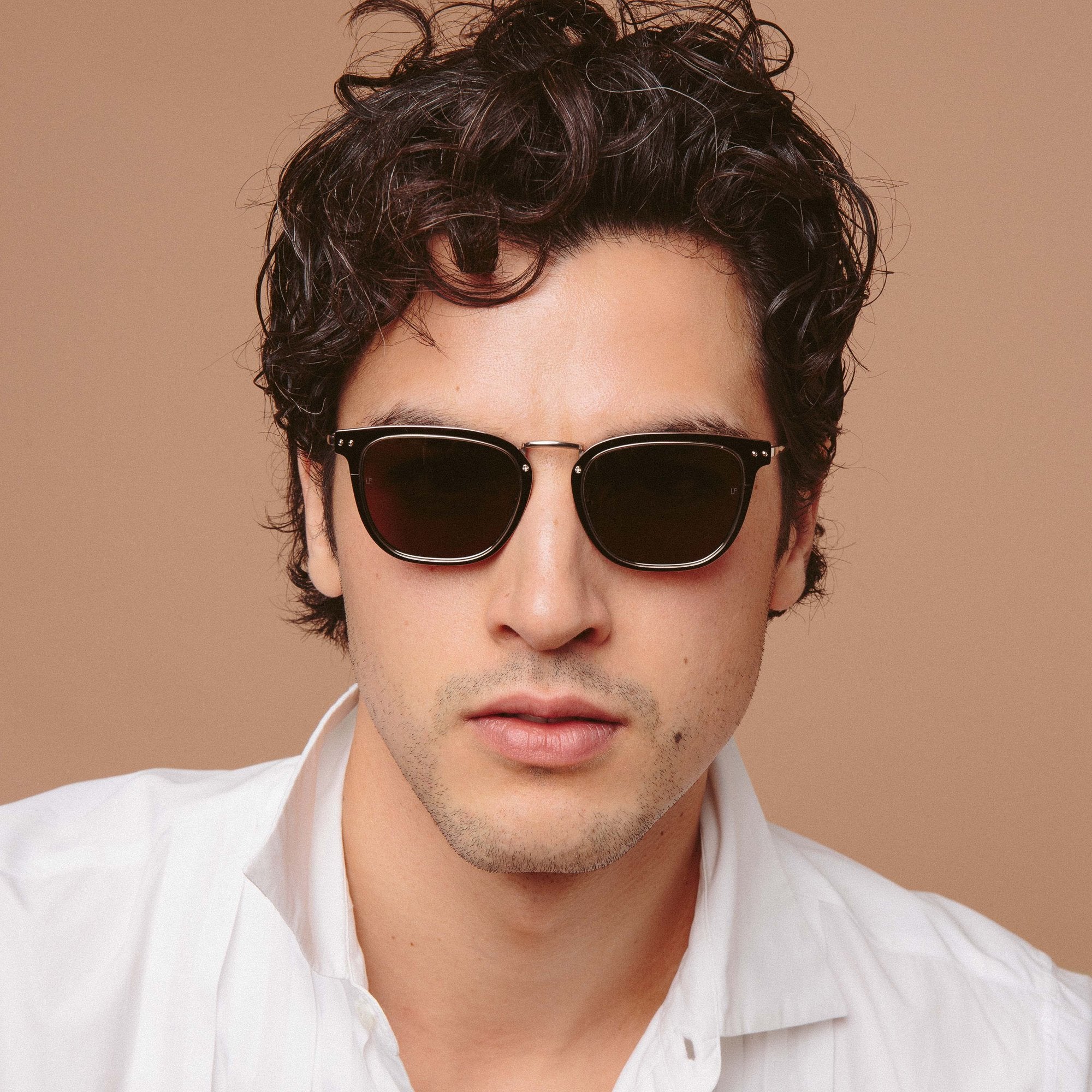 Color_LFL1114C2SUN - Carson D-Frame Sunglasses in Nickel