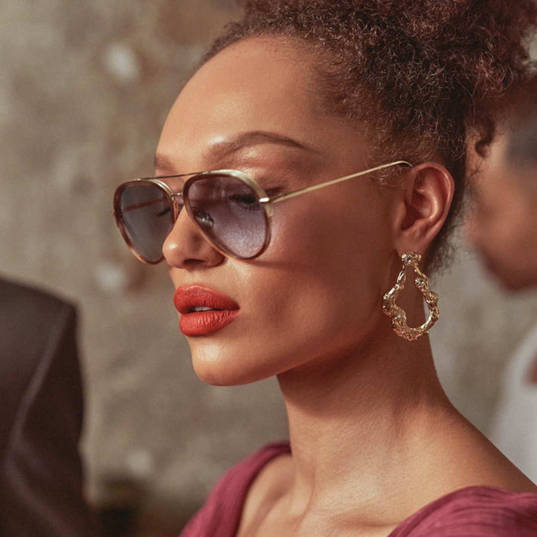 Color_LFL1118C4SUN - Abel Aviator Sunglasses in Horn (Men's)