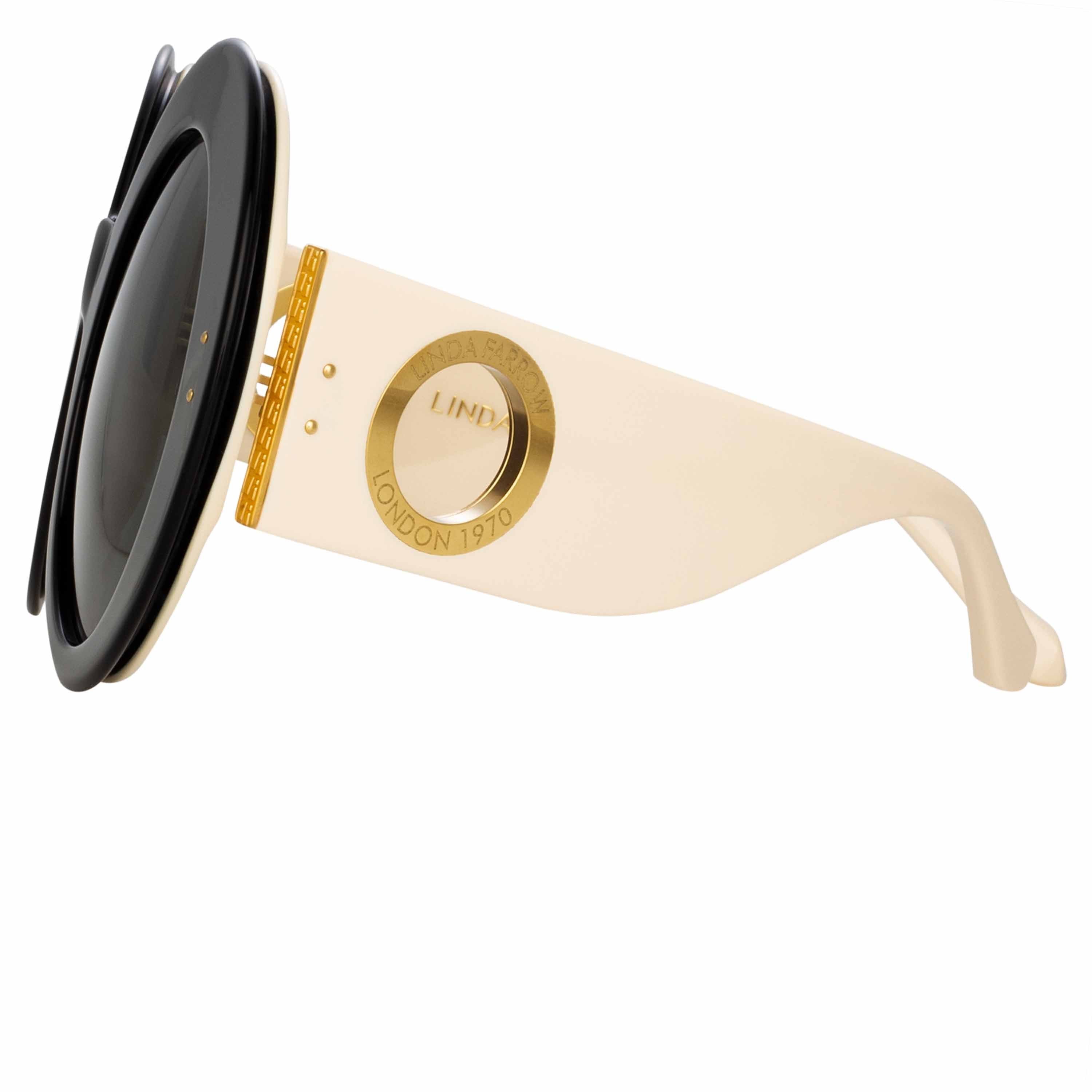 Color_LFL1120C1SUN - Donyale Oversized Sunglasses in Black