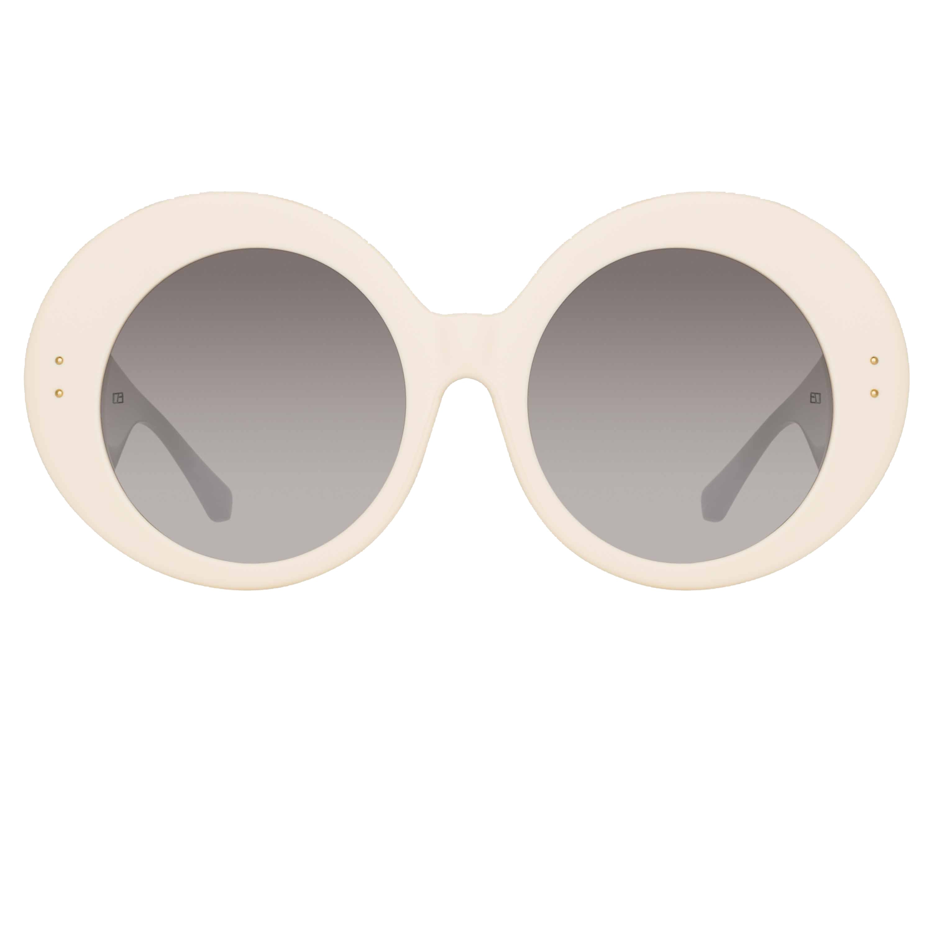 Color_LFL1120C2SUN - Donyale Oversized Sunglasses in Cream