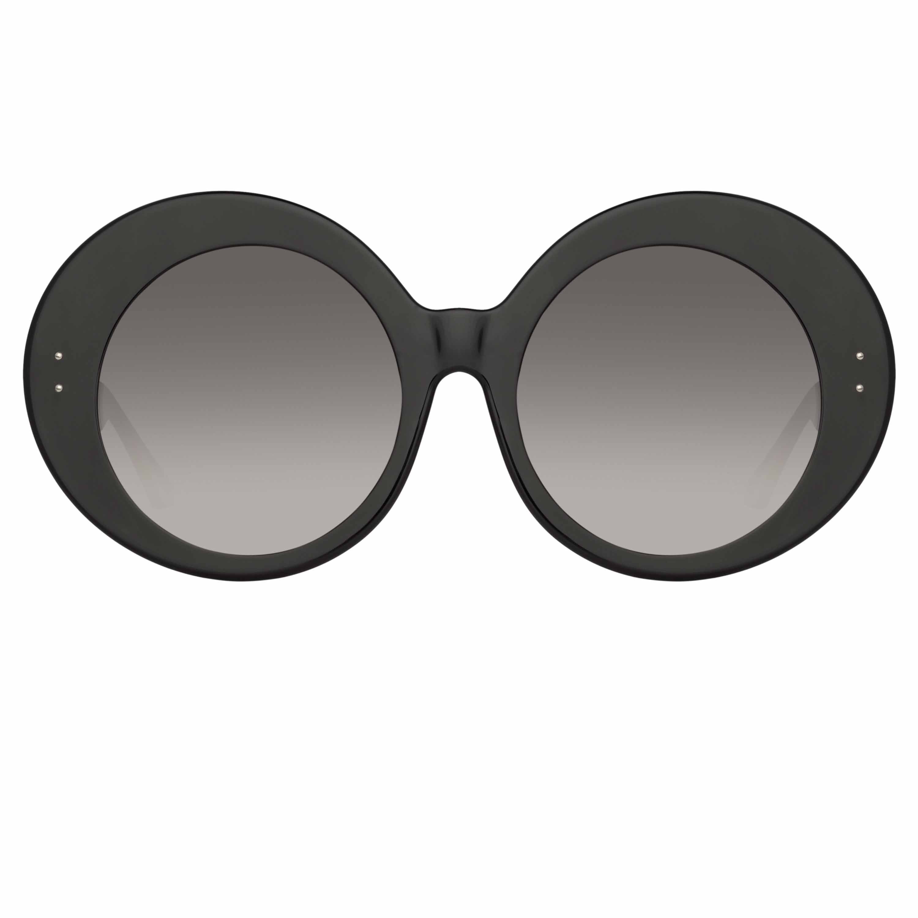 Color_LFL1120C5SUN - Paco Rabanne Donyale Oversized Sunglasses in Black and White