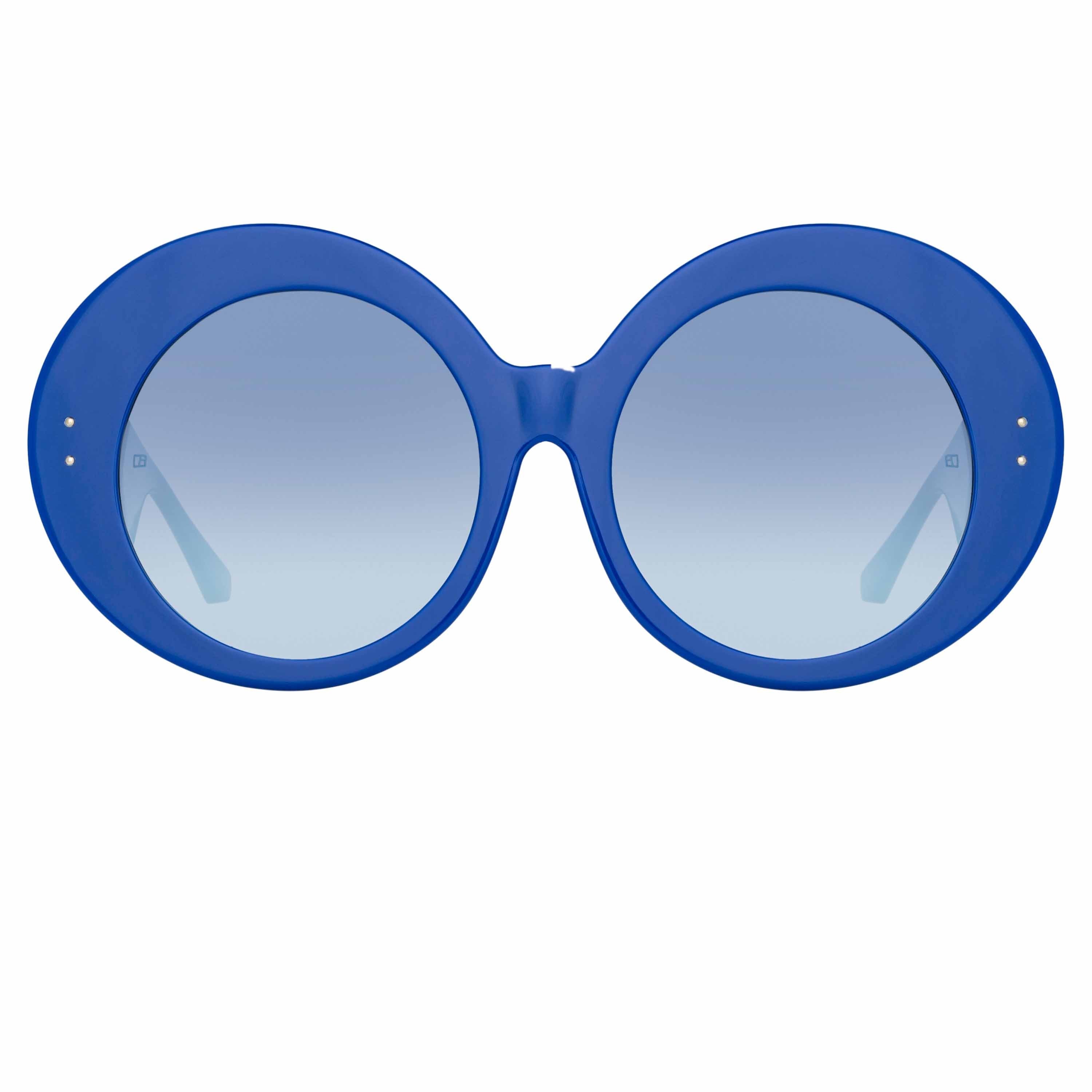 Color_LFL1120C6SUN - Paco Rabanne Donyale Oversized Sunglasses in Blue