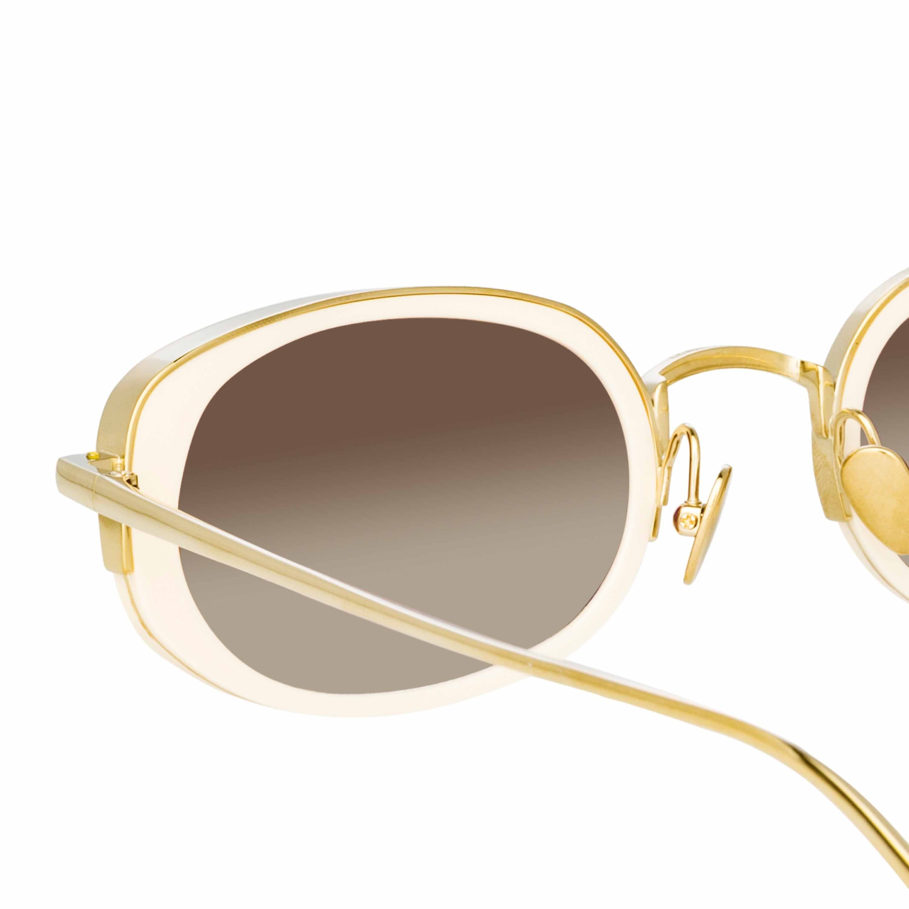 Color_LFL1142C4SUN - Rosie Oval Sunglasses in Cream