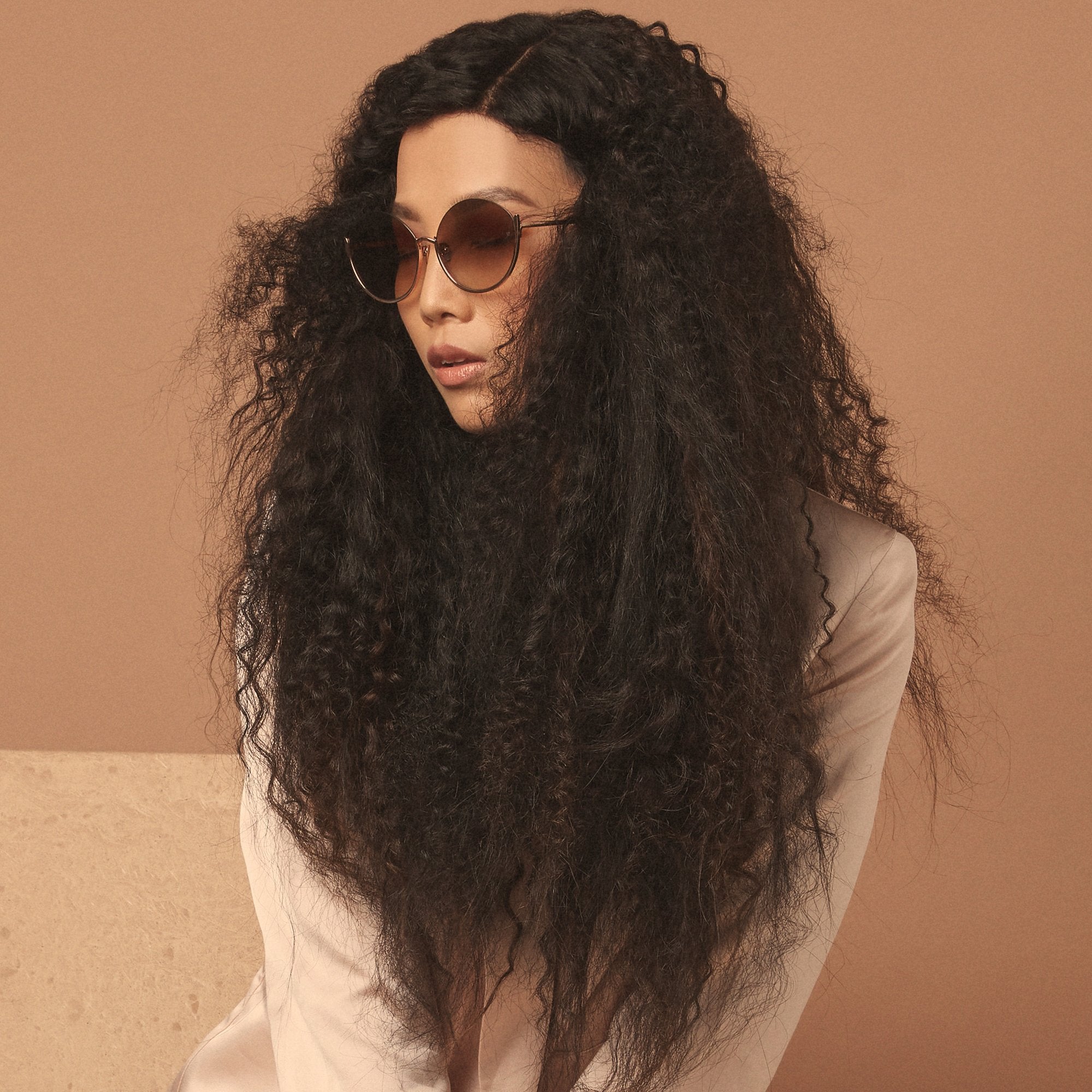 Color_LFL1144C2SUN - Rae Cat Eye Sunglasses in Rose Gold