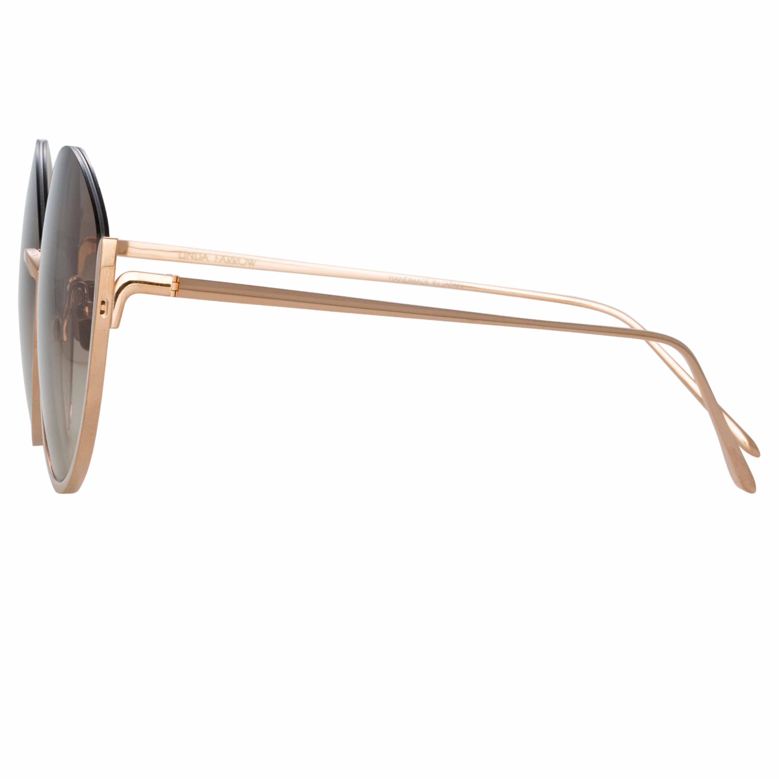 Color_LFL1144C2SUN - Rae Cat Eye Sunglasses in Rose Gold