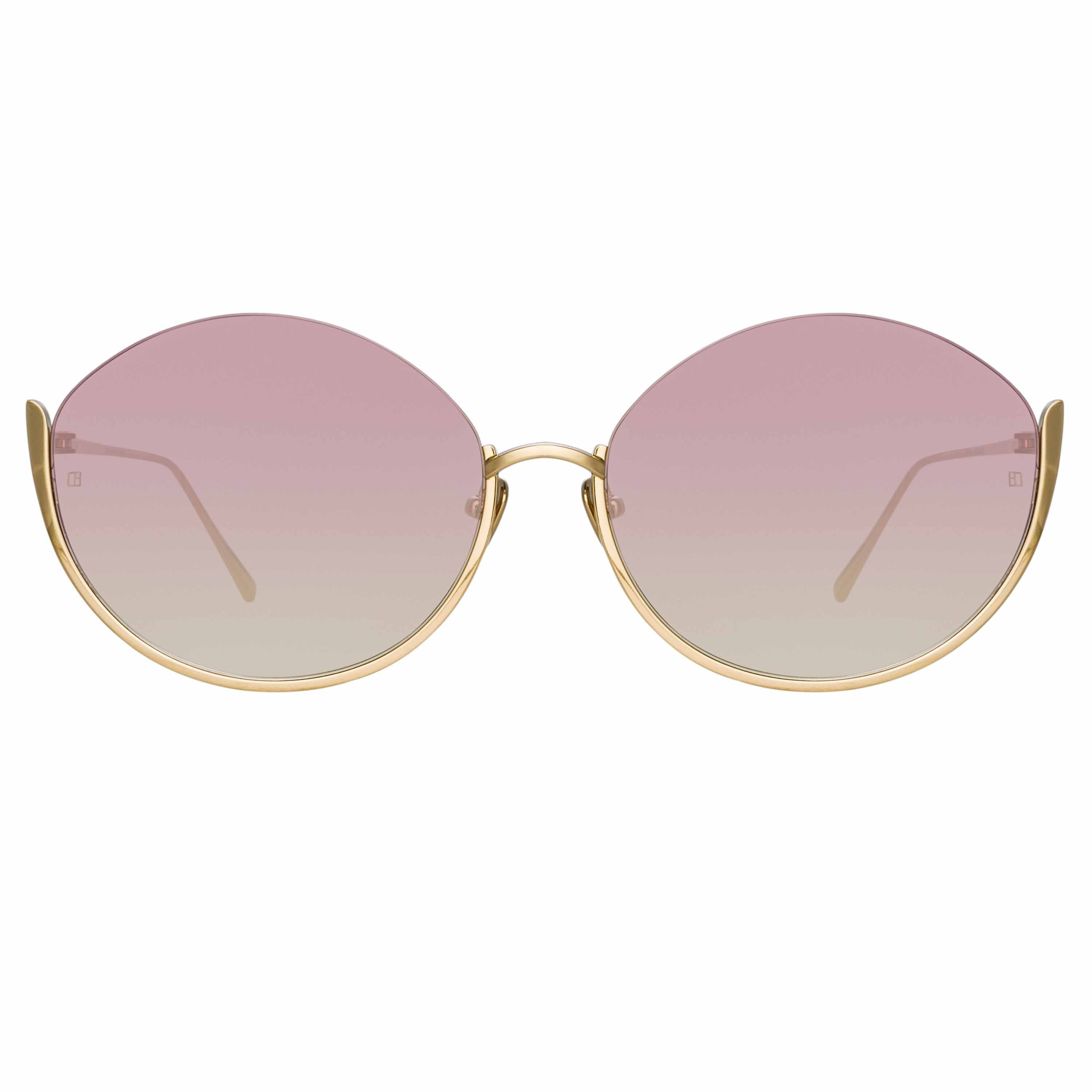 Color_LFL1144C4SUN - Rae Cat Eye Sunglasses in Light Gold