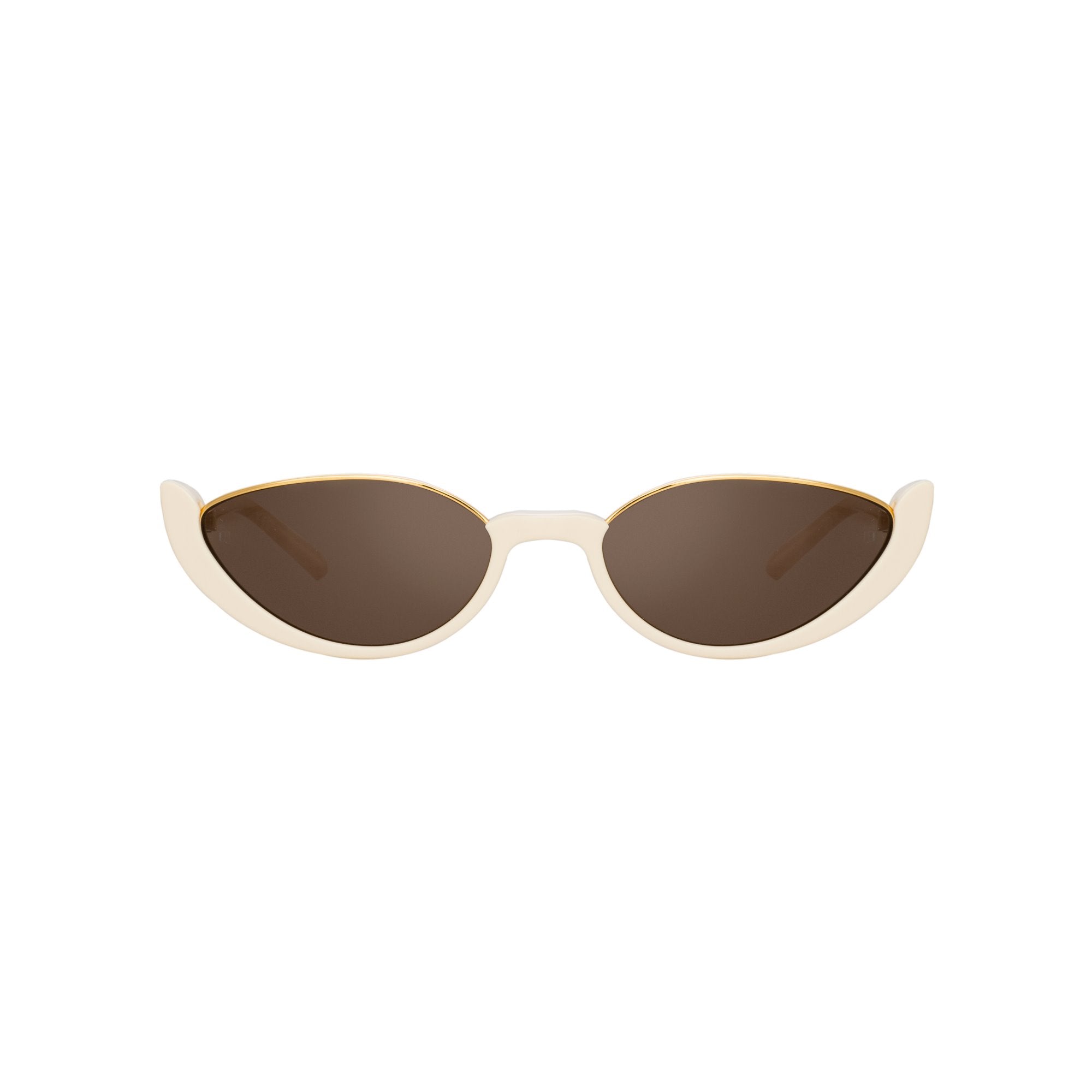 Color_LFL1169C5SUN - Ralph & Russo Robyn Cat Eye Sunglasses in Cream