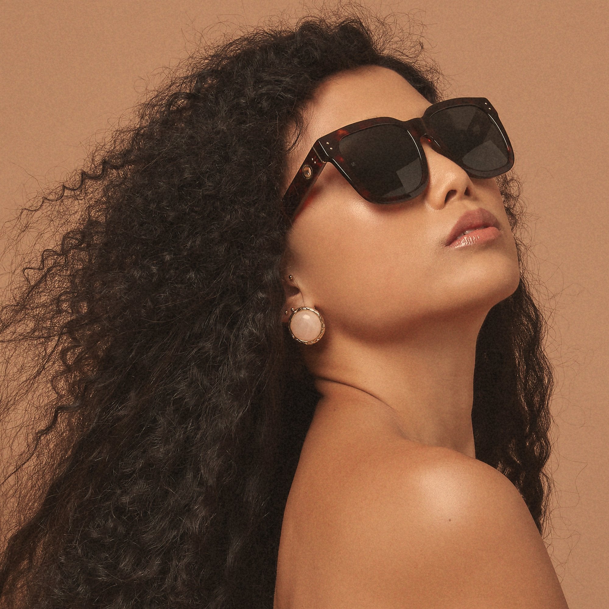 Color_LFL1175C5SUN - Freya Square Sunglasses in Tortoiseshell