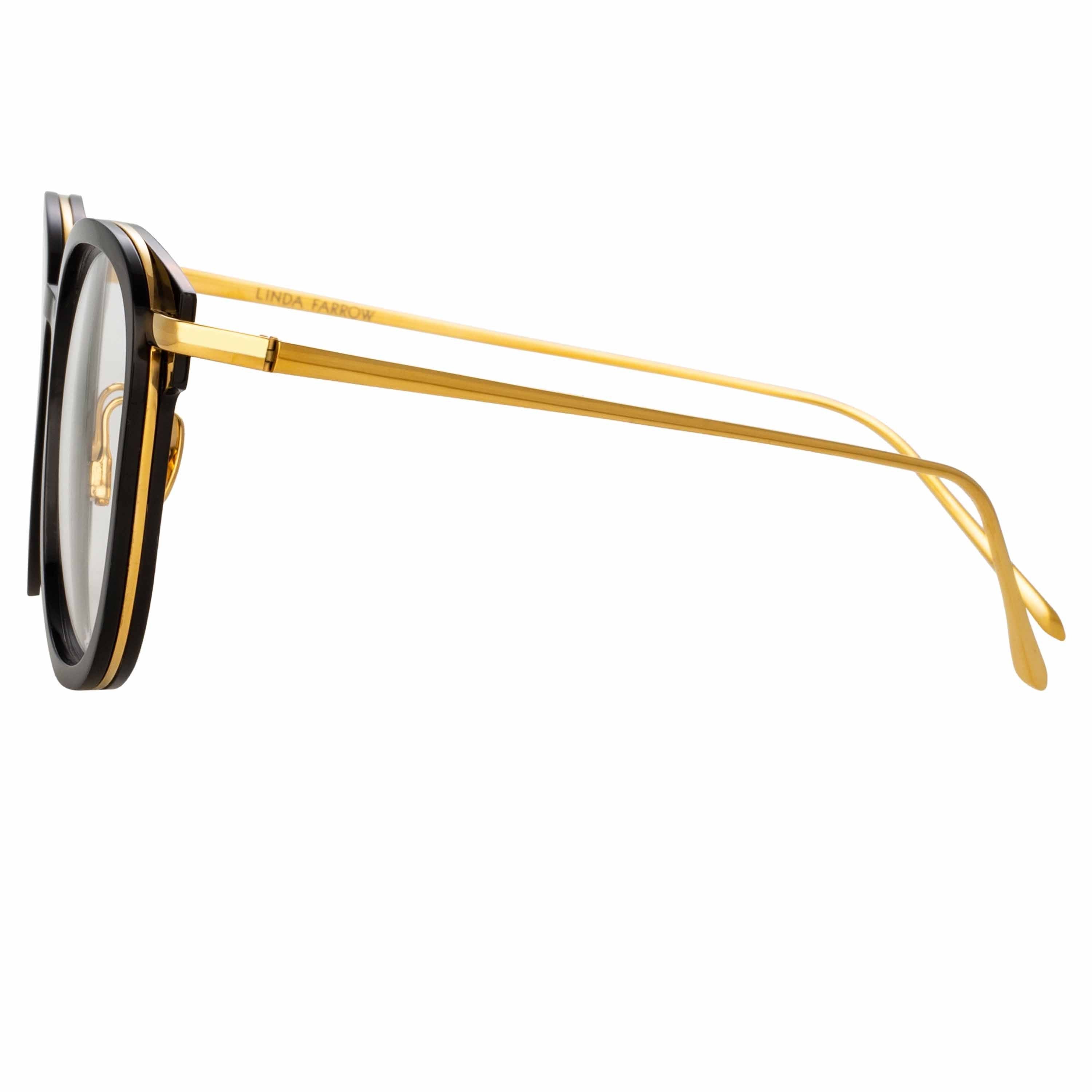 Color_LFL1184C1OPT - Fraser Optical Square Frame in Black