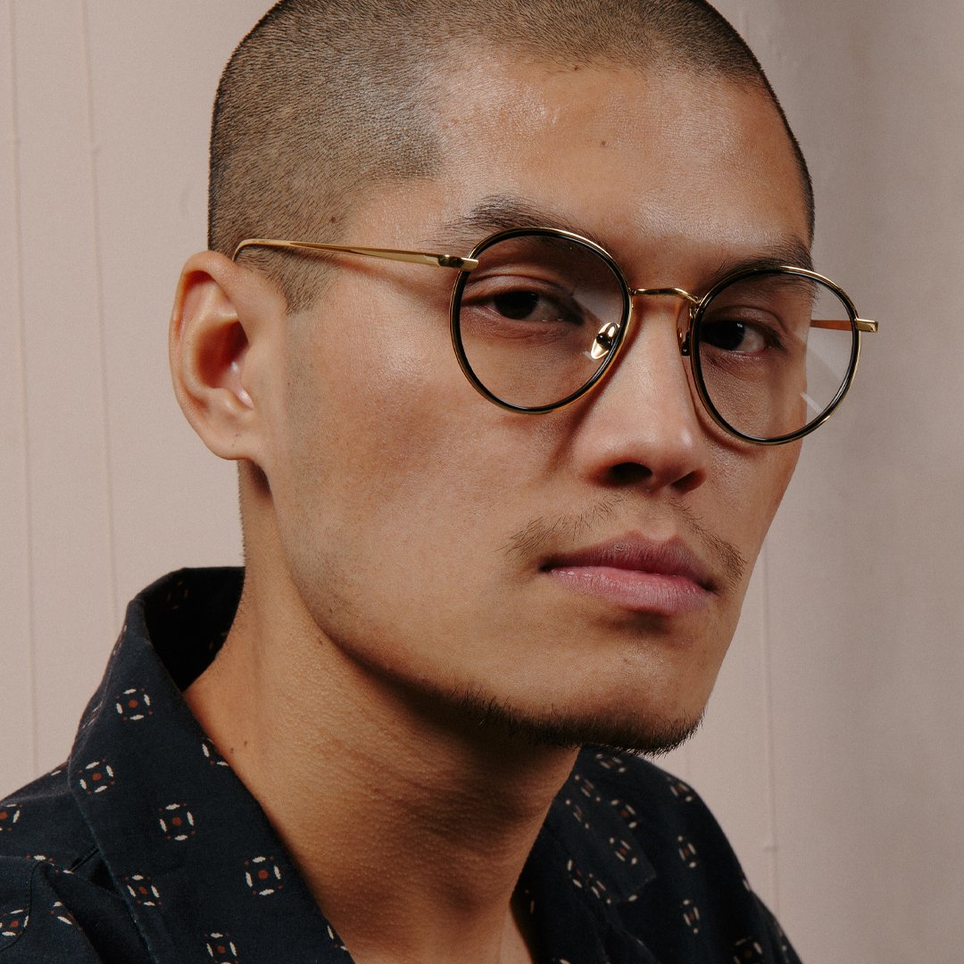 Color_LFL1190C1OPT - Comer Optical Oval Frame in Yellow Gold