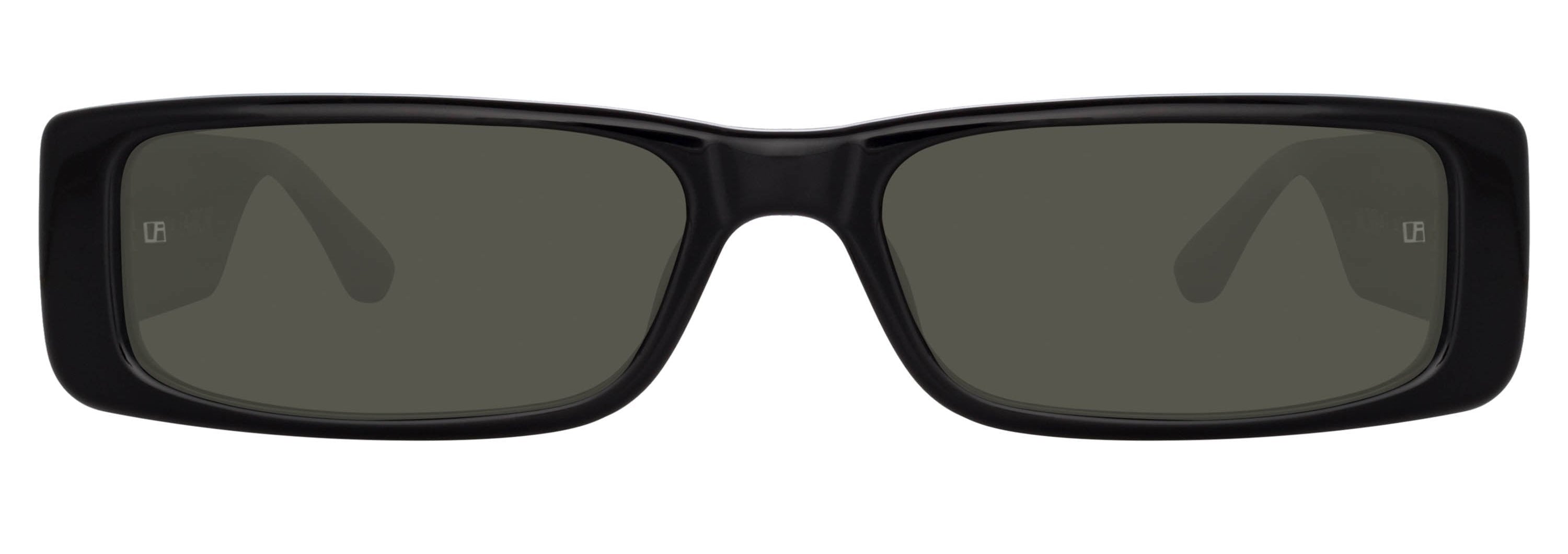 Color_LFL1201C1SUN - Dania Rectangular Sunglasses in Black
