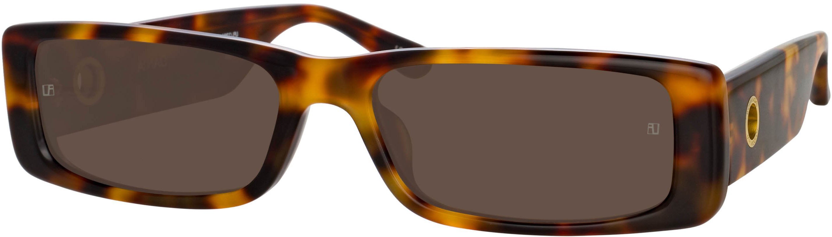 Color_LFL1201C2SUN - Dania Rectangular Sunglasses in Tortoiseshell