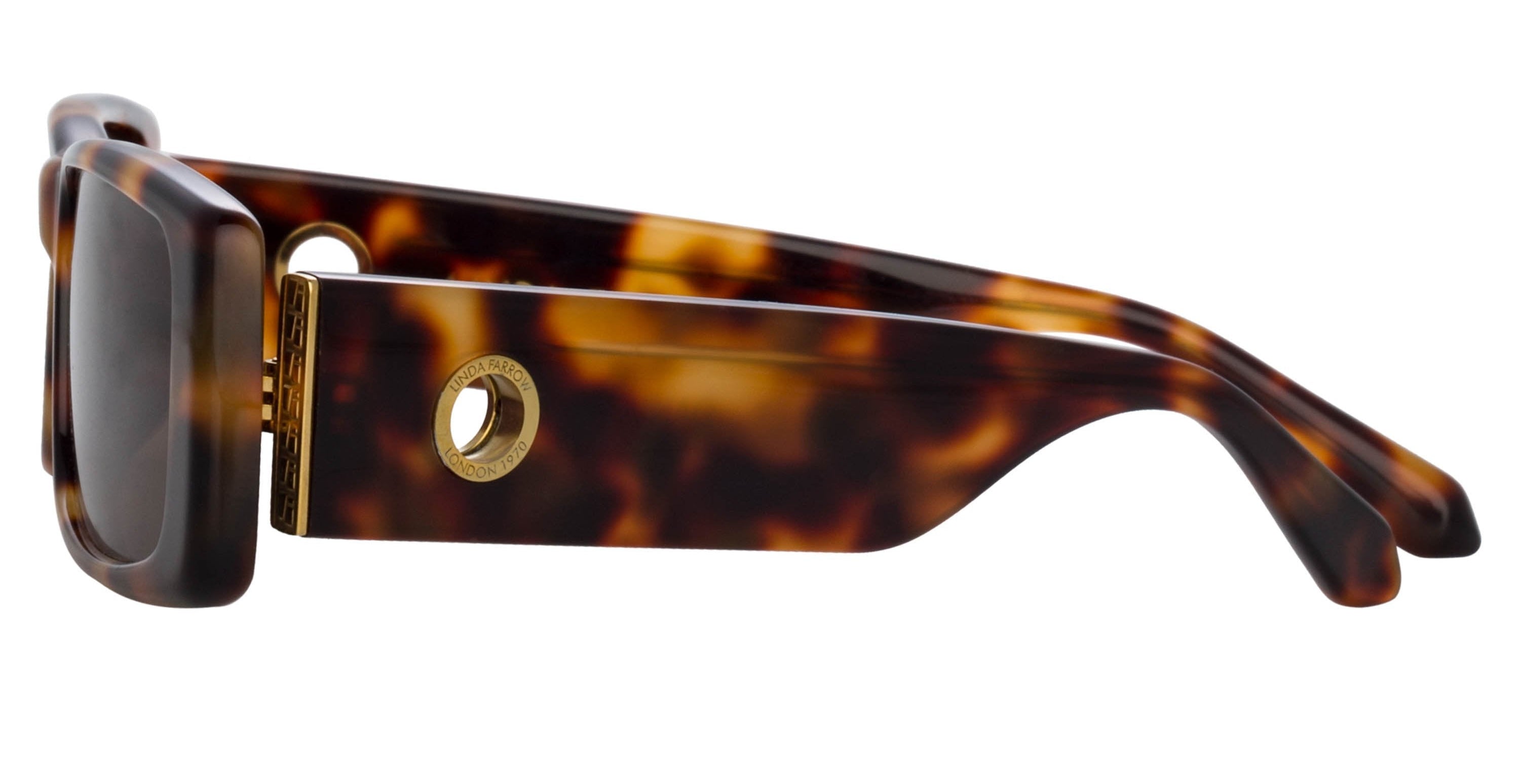 Color_LFL1201C2SUN - Dania Rectangular Sunglasses in Tortoiseshell