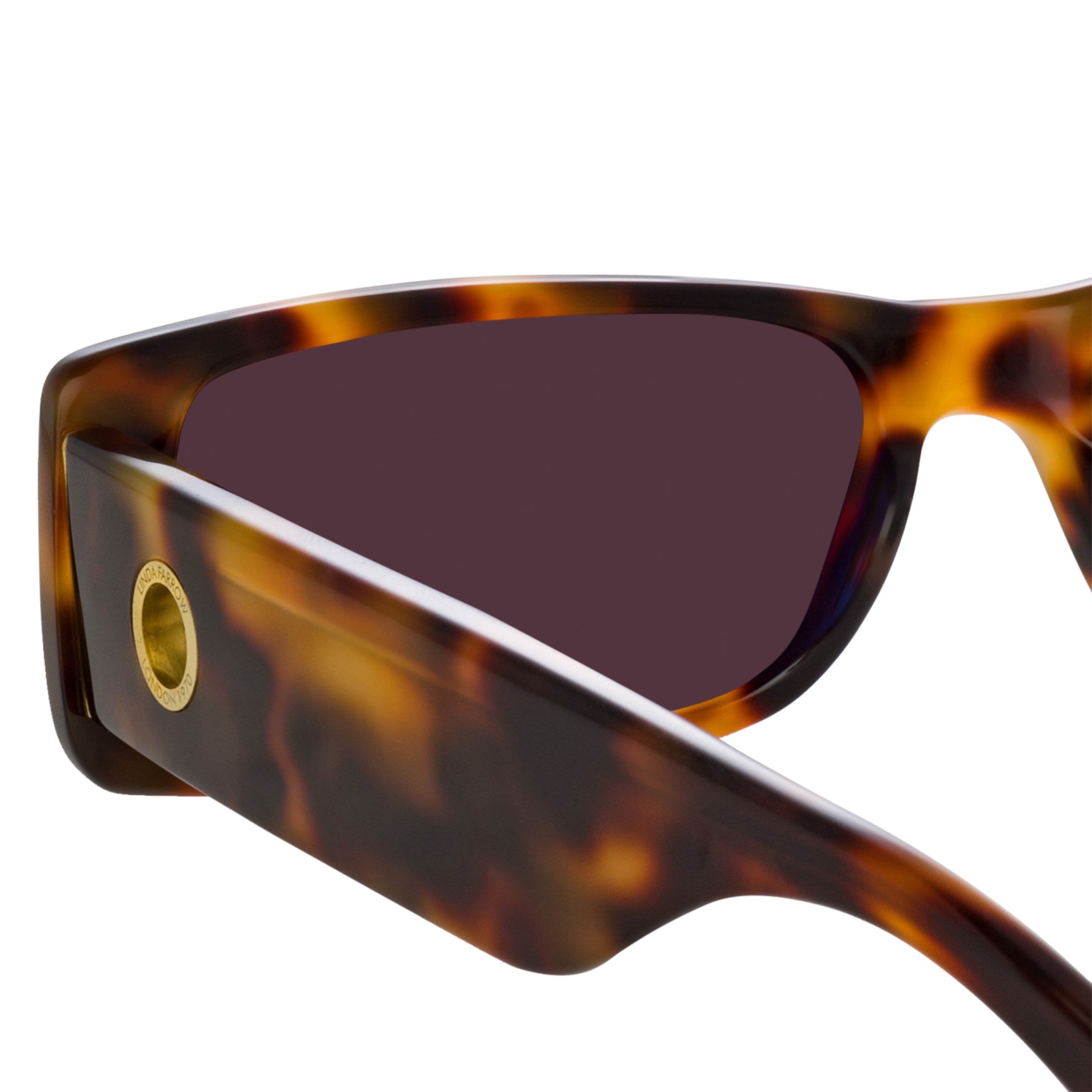 Color_LFL1201C2SUN - Dania Rectangular Sunglasses in Tortoiseshell