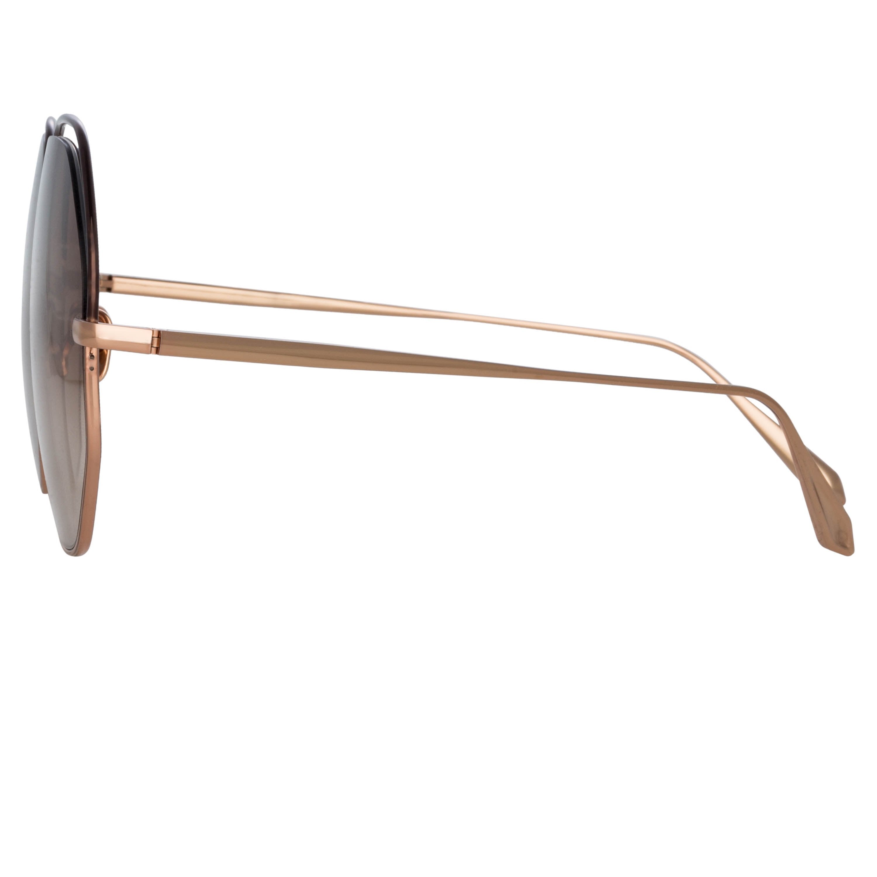 Color_LFL1203C2SUN - Lorena Oversized Sunglasses in Rose Gold
