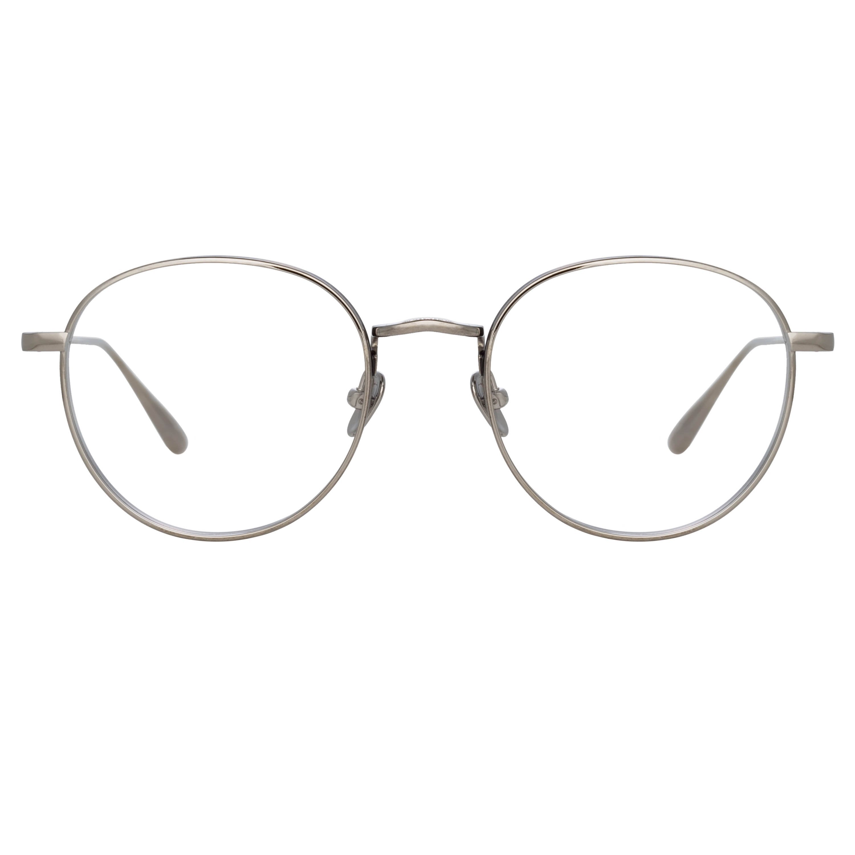 Color_LFL1229C2OPT - Luna Oval Optical Frame in White Gold