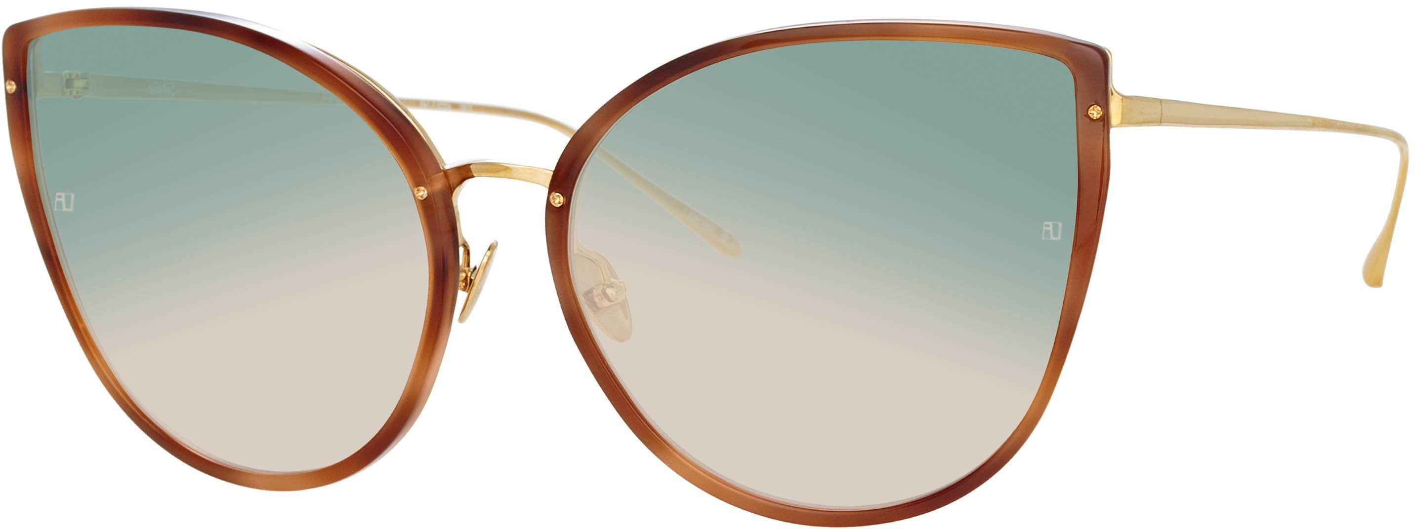 Color_LFL1244C4SUN - Silvie Cat Eye Sunglasses in Horn