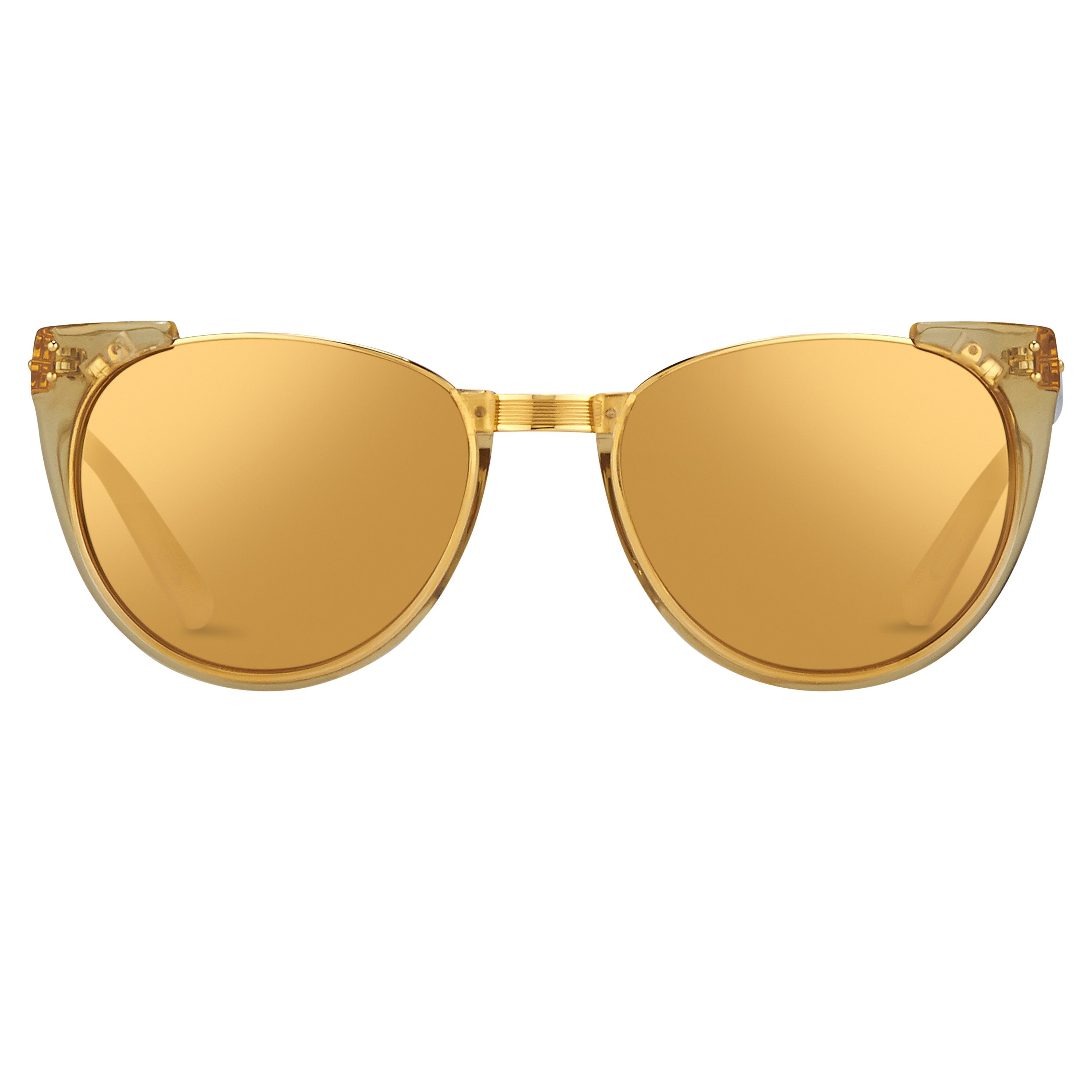 Color_LFL136C33SUN - Linda Farrow 136 C33 Cat Eye Sunglasses