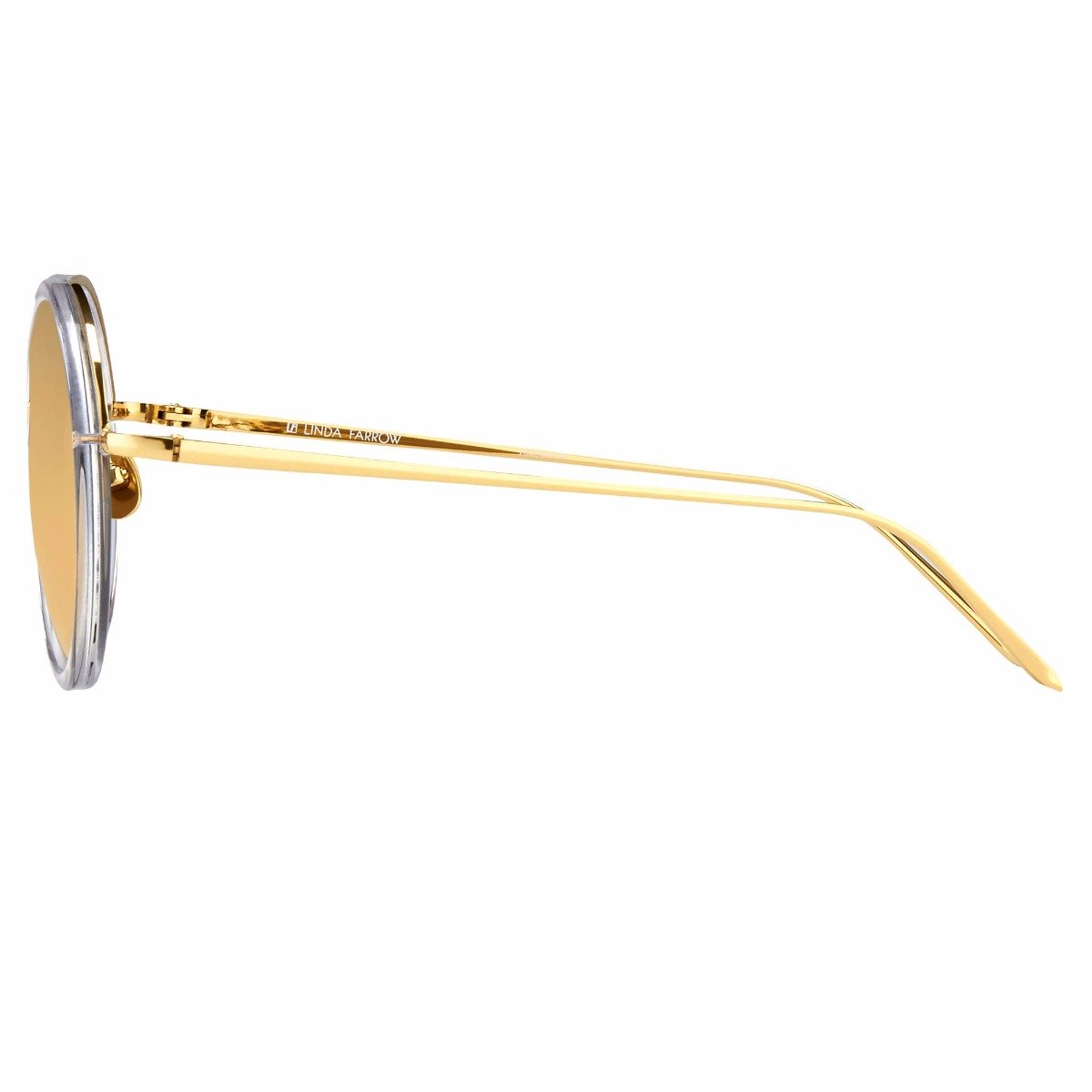 Color_LFL239C30SUN - Linda Farrow Tracy C30 Round Sunglasses