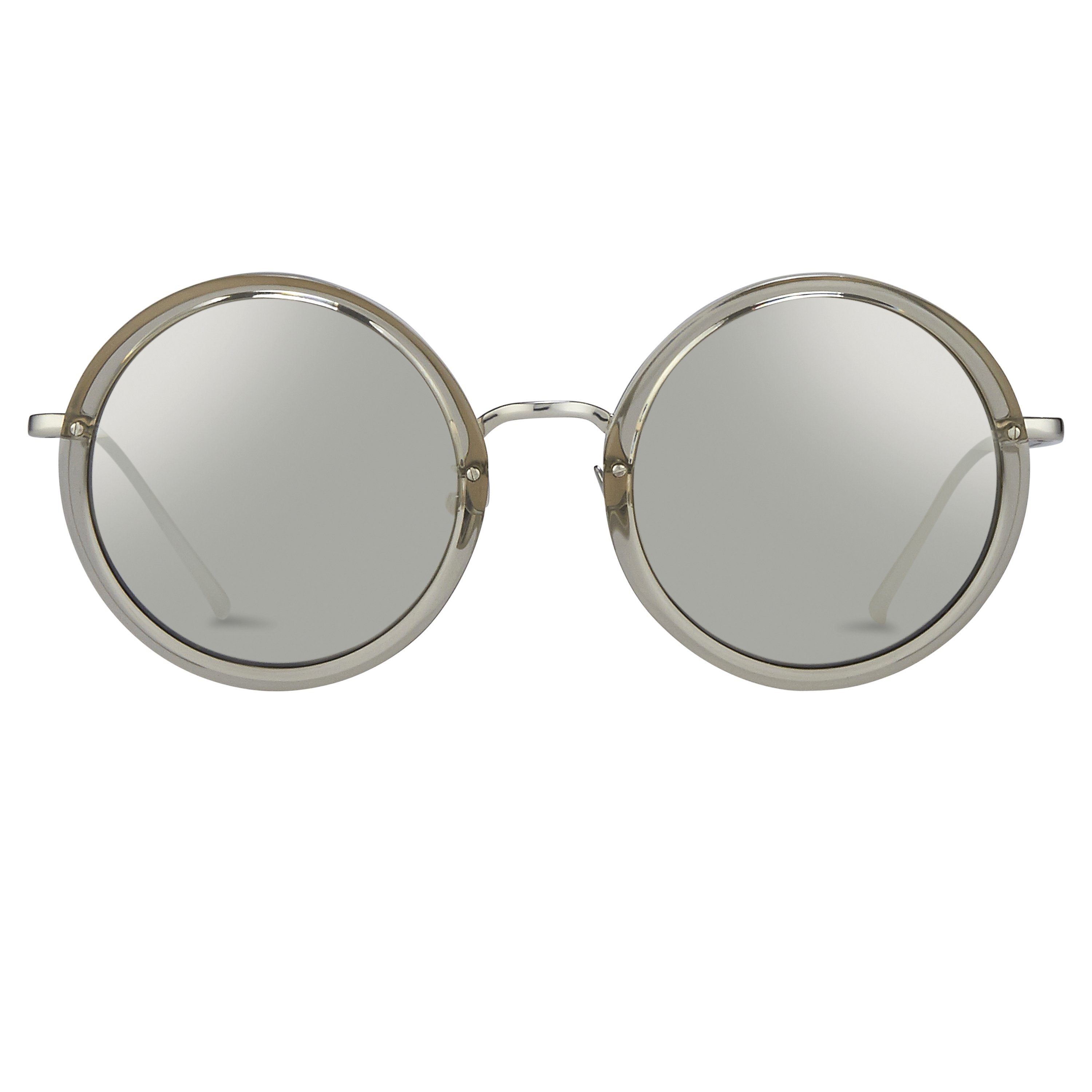 Color_LFL239C43SUN - Linda Farrow Tracy C43 Round Sunglasses