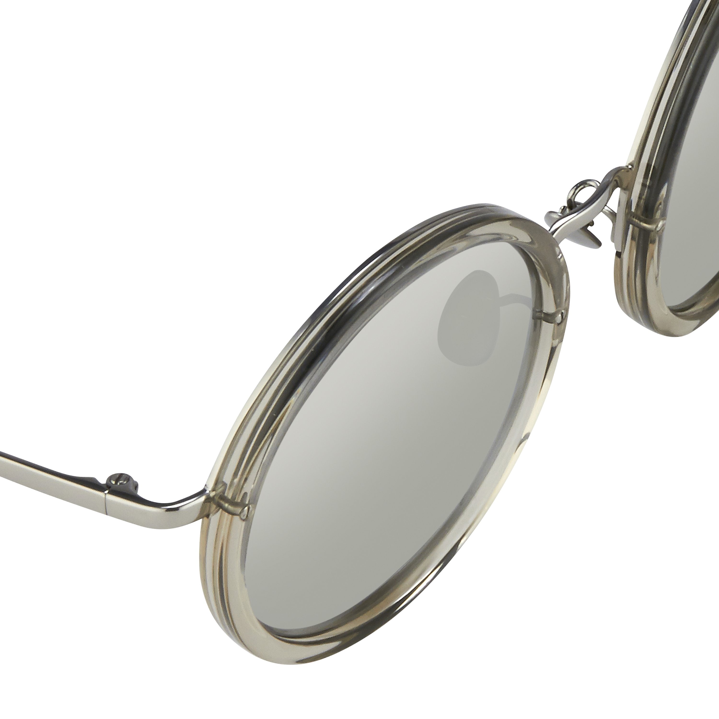 Color_LFL239C43SUN - Linda Farrow Tracy C43 Round Sunglasses