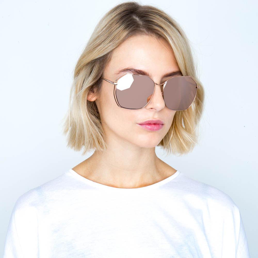 Color_LFL350C13SUN - Linda Farrow 350 C13 Oversized Sunglasses