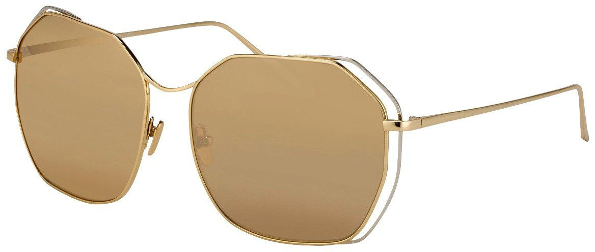 Color_LFL350C5SUN - Linda Farrow 350 C5 Oversized Sunglasses