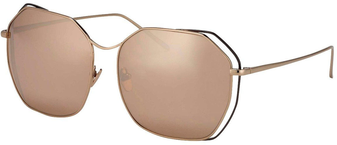 Color_LFL350C7SUN - Linda Farrow 350 C7 Oversized Sunglasses