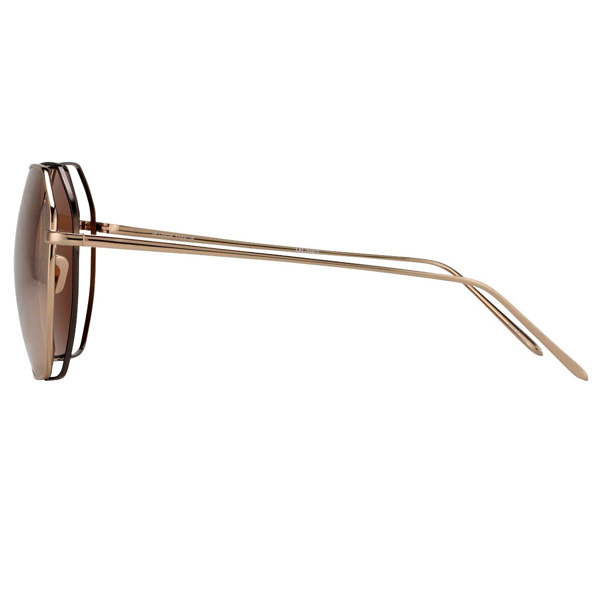 Color_LFL350C7SUN - Linda Farrow 350 C7 Oversized Sunglasses