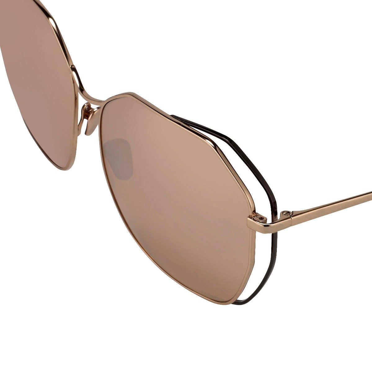 Color_LFL350C7SUN - Linda Farrow 350 C7 Oversized Sunglasses