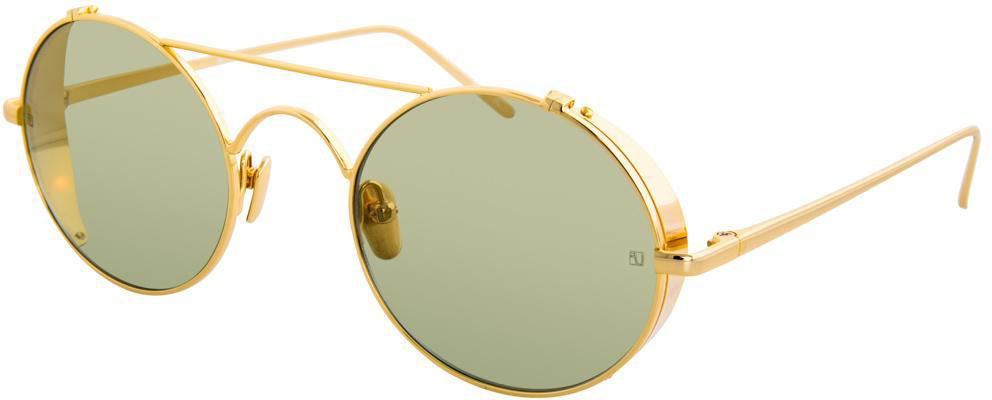Color_LFL427C11SUN - Linda Farrow 427 C11 Oval Sunglasses