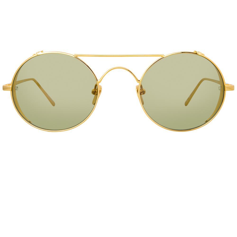 Color_LFL427C11SUN - Linda Farrow 427 C11 Oval Sunglasses