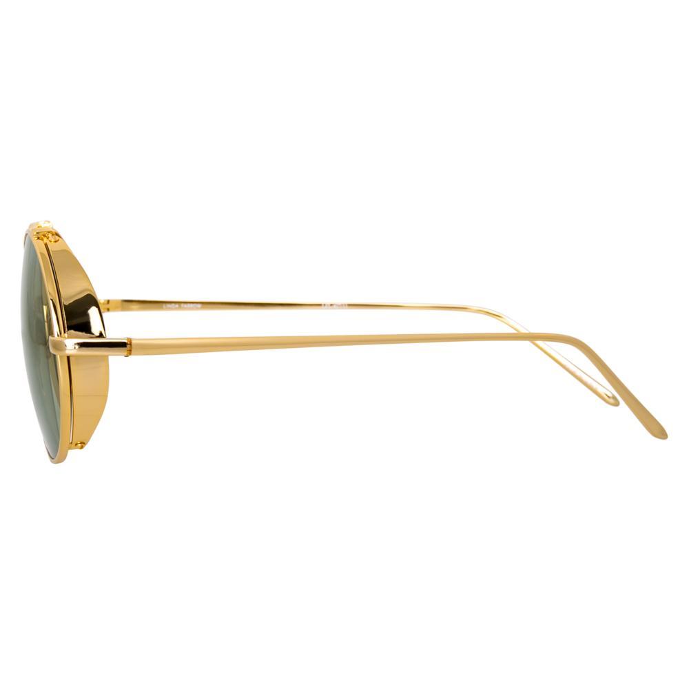 Color_LFL427C11SUN - Linda Farrow 427 C11 Oval Sunglasses