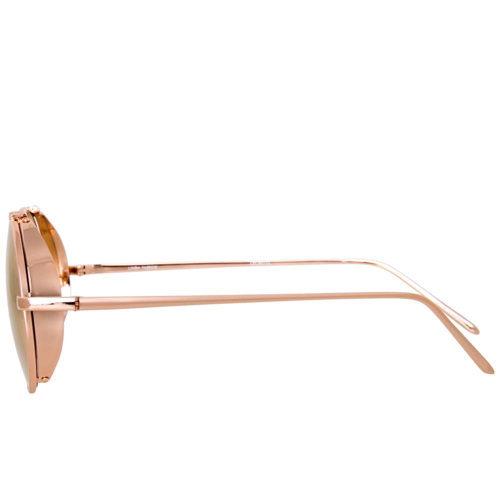 Color_LFL427C13SUN - Linda Farrow 427 C13 Oval Sunglasses