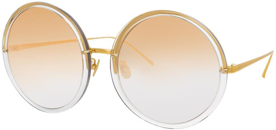 Color_LFL457C31SUN - Linda Farrow Kew C31 Round Sunglasses