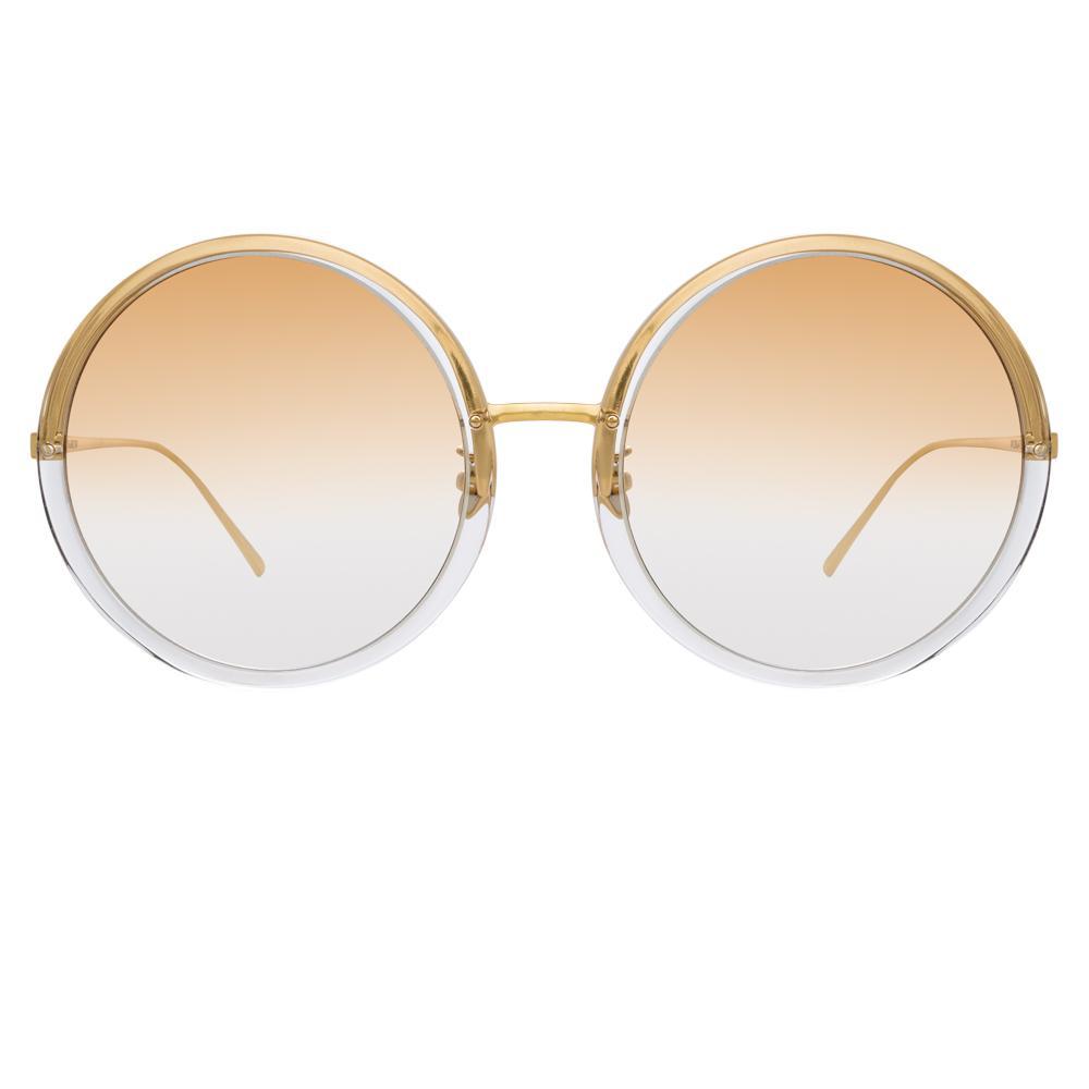 Color_LFL457C31SUN - Linda Farrow Kew C31 Round Sunglasses