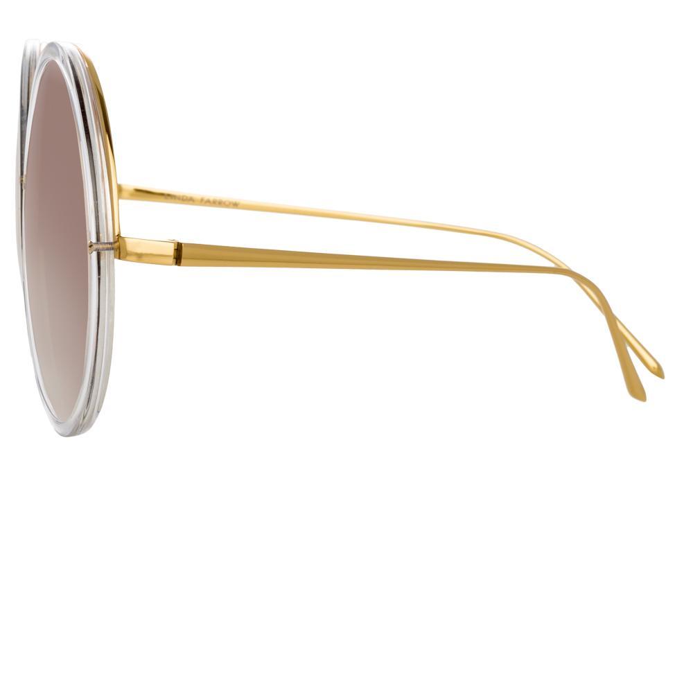 Color_LFL457C31SUN - Linda Farrow Kew C31 Round Sunglasses