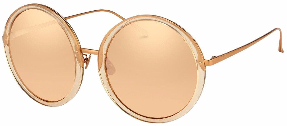 Color_LFL457C9SUN - Linda Farrow Kew C9 Round Sunglasses