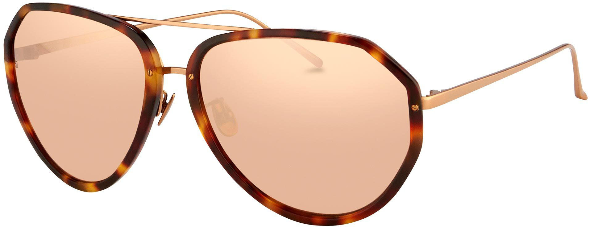 Color_LFL463C4SUN - Linda Farrow 463 C4 Aviator Sunglasses