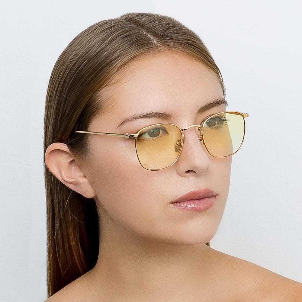 Color_LFL479C13SUN - Linda Farrow Simon C13 Square Sunglasses