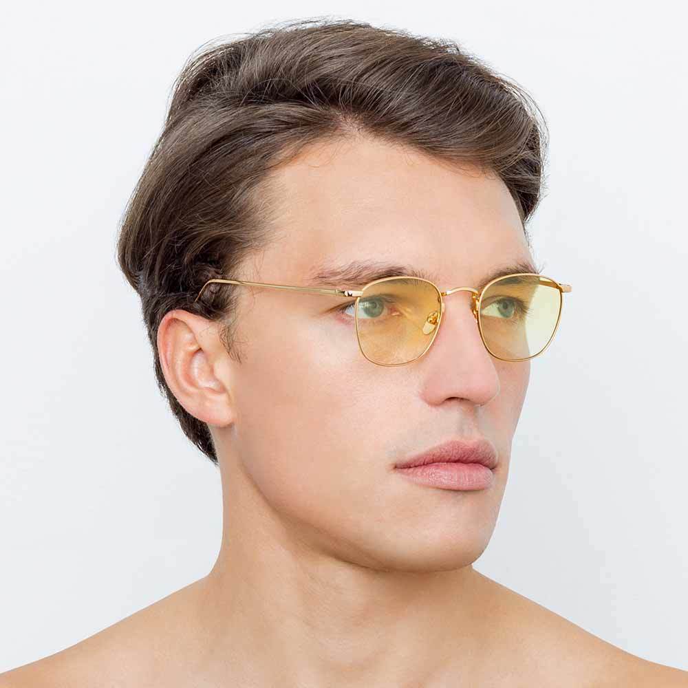 Color_LFL479C13SUN - Linda Farrow Simon C13 Square Sunglasses