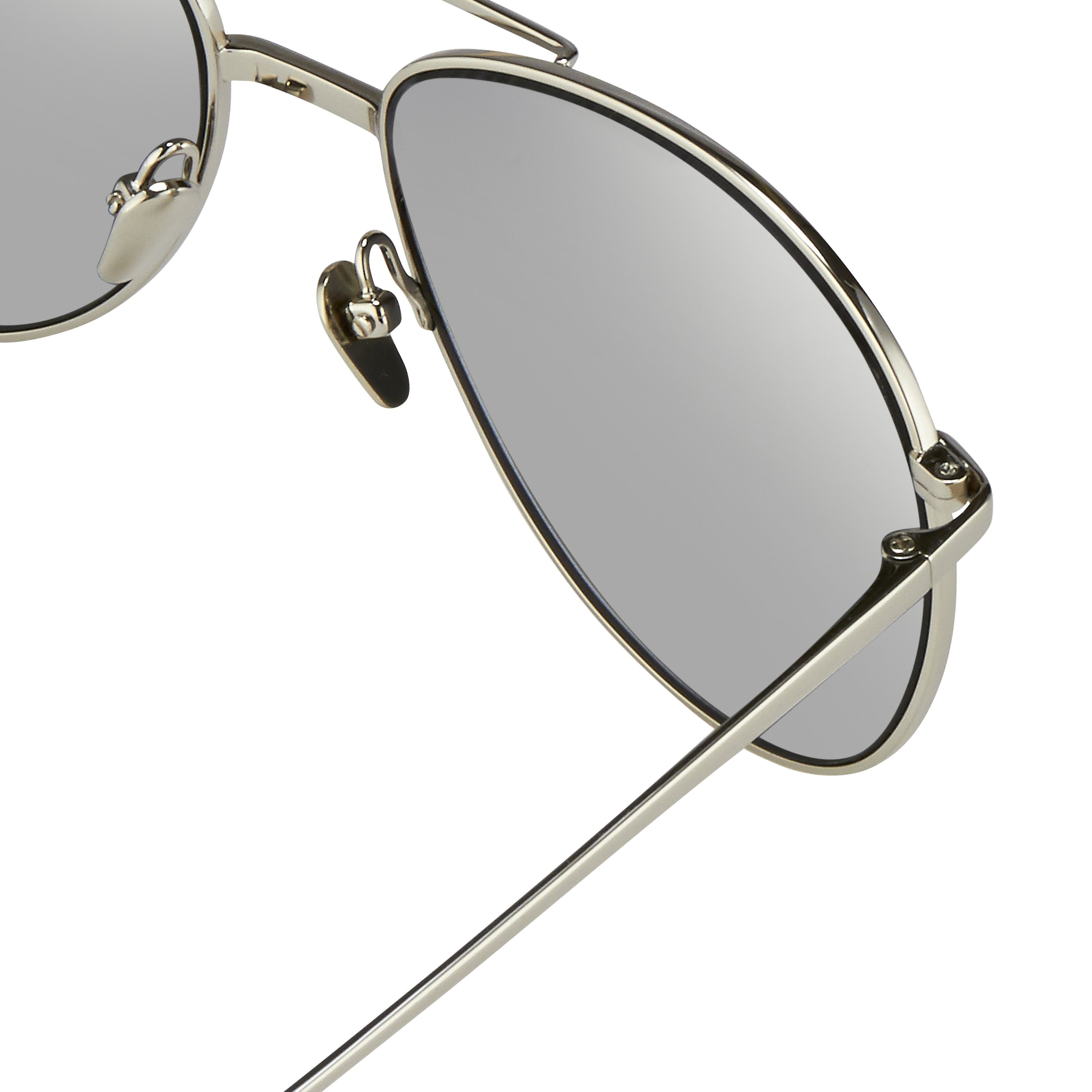 Color_LFL482C2SUN - Linda Farrow 482 C2 Aviator Sunglasses