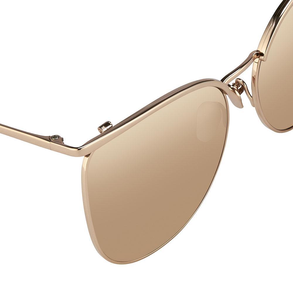 Color_LFL509C3SUN - Linda Farrow 509 C3 Browline Sunglasses