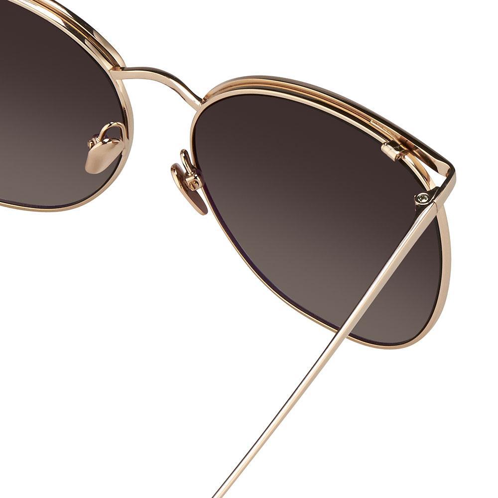 Color_LFL509C6SUN - Linda Farrow 509 C6 Browline Sunglasses