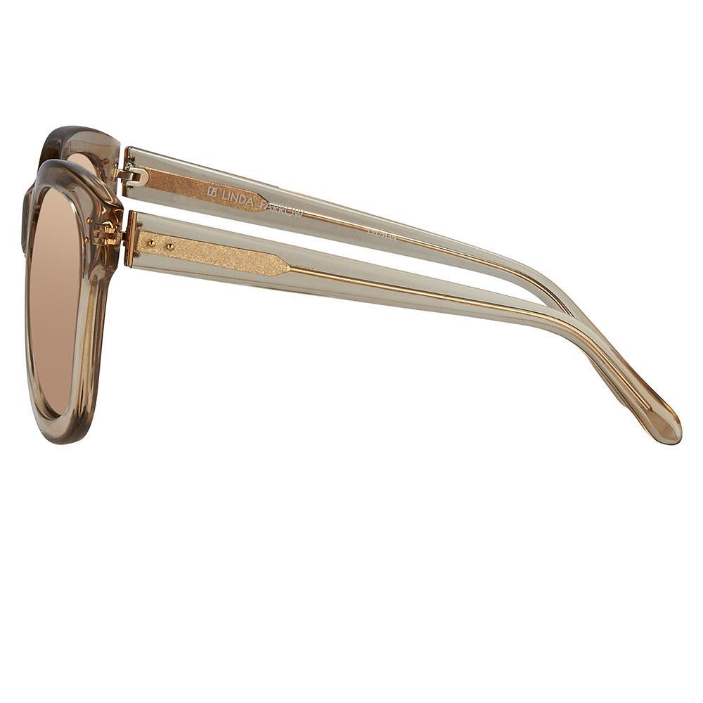Color_LFL513C4SUN - Linda Farrow 513 C4 Oversized Sunglasses
