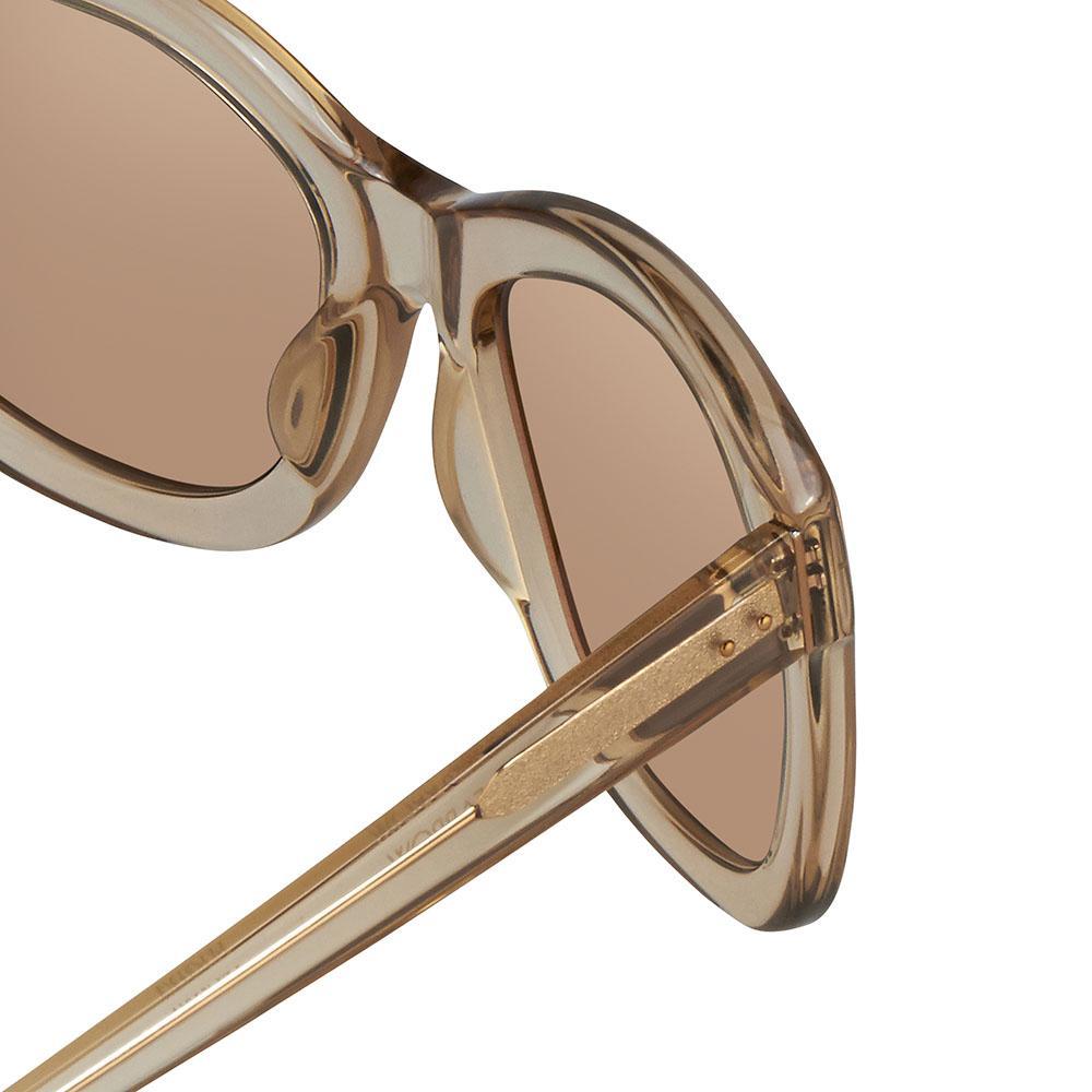 Color_LFL513C4SUN - Linda Farrow 513 C4 Oversized Sunglasses