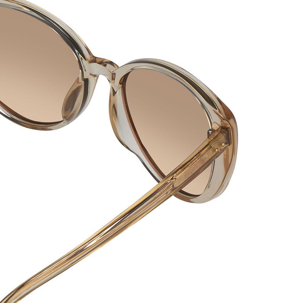 Color_LFL517C4SUN - Linda Farrow 517 C4 Cat Eye Sunglasses