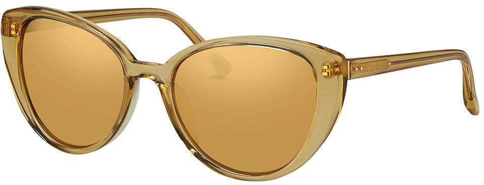 Color_LFL517C5SUN - Linda Farrow 517 C5 Cat Eye Sunglasses